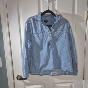 Rag & Bone Sky Blue Denim Shirt